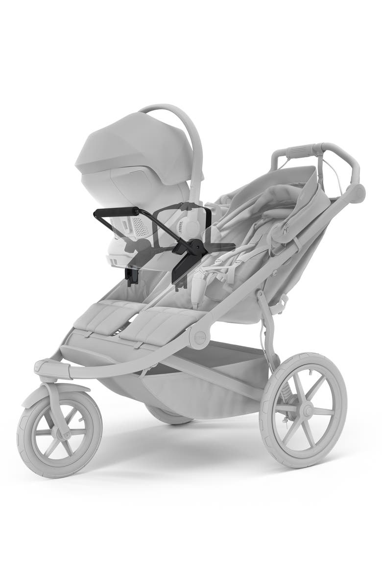 Thule Urban Glide 3 Double Car Seat Adapter, Alternate, color, Black