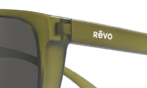 Revo Annika 56mm Polarized Square Sunglasses In Green