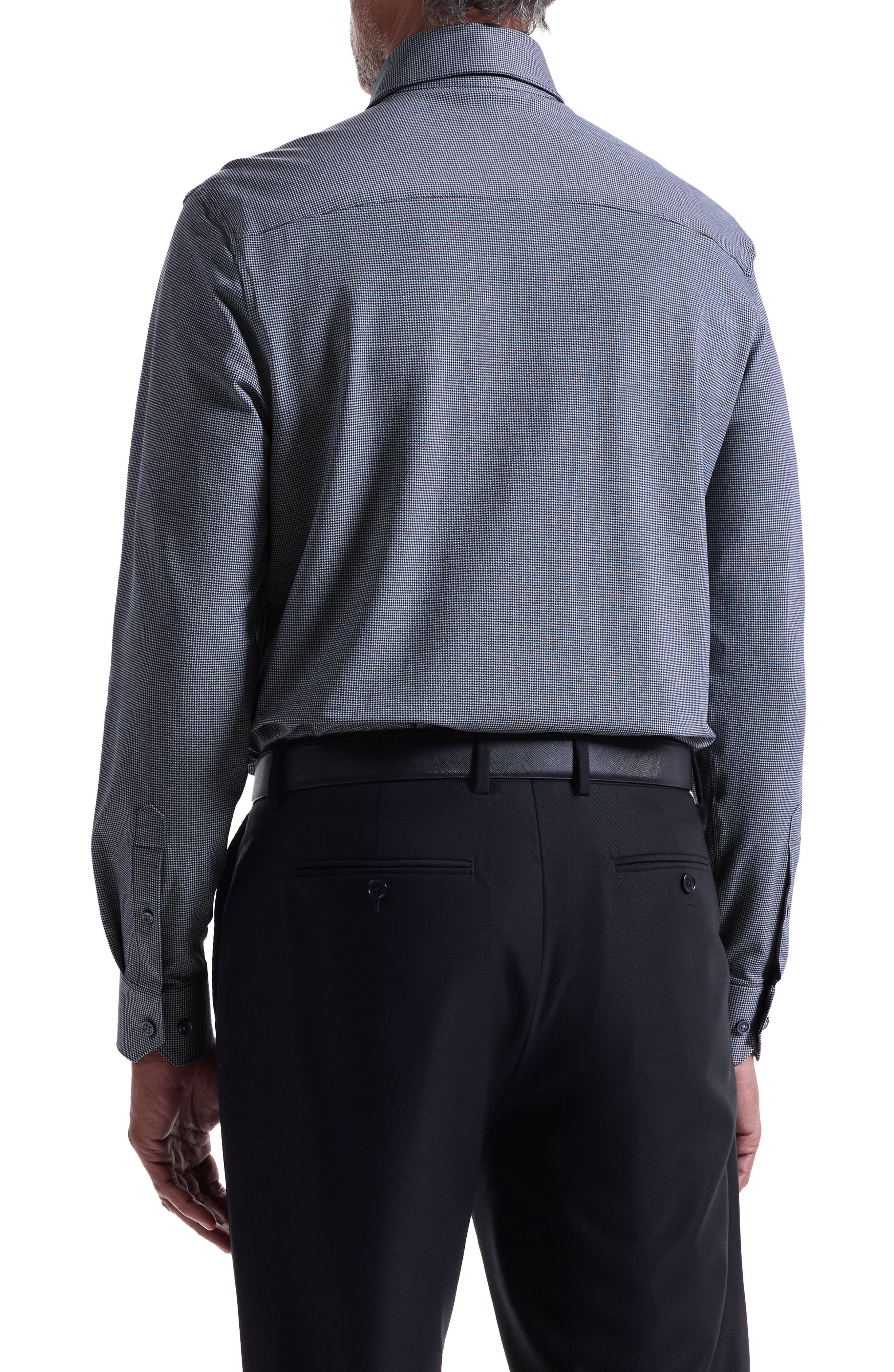 Devon OoohCotton Houndstooth Button-Up Shirt - image 4