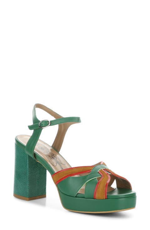 Ezui Ankle Strap Platform Sandal (Women)