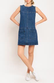 FLYING TOMATO Denim Minidress