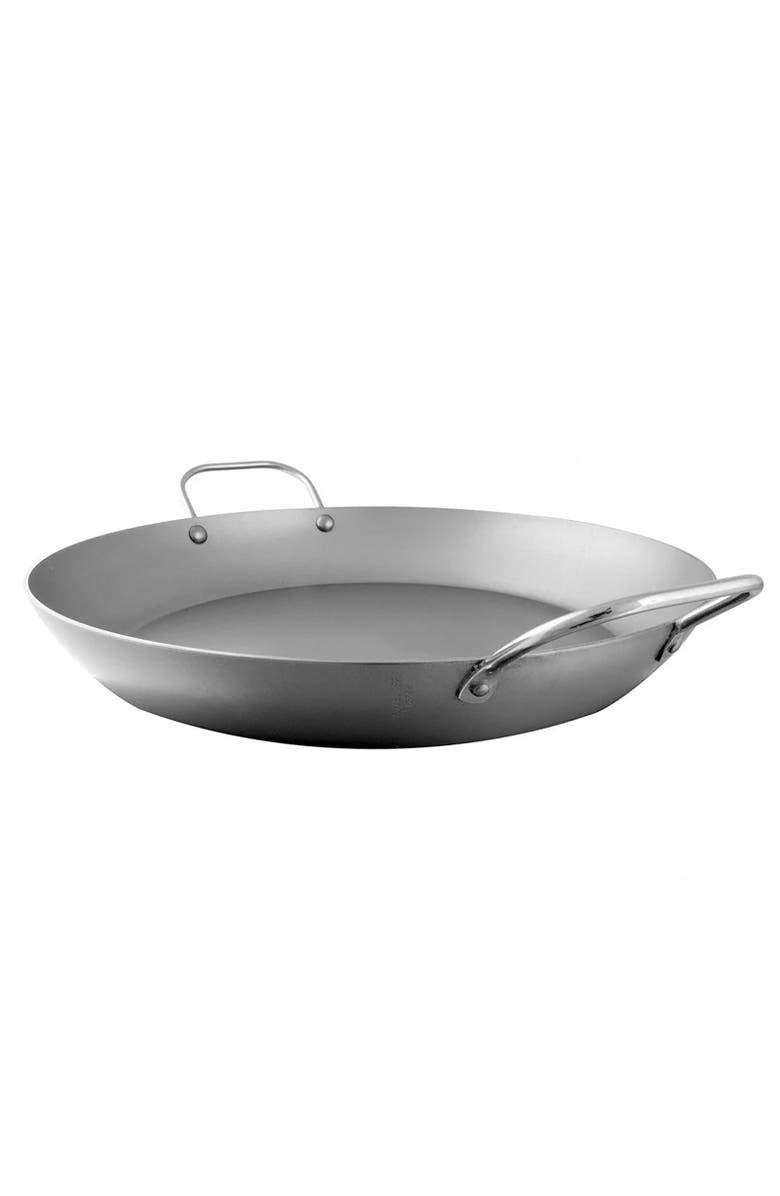Mauviel M'Steel 15.7 Inch Paella Pan, Main, color, Gray