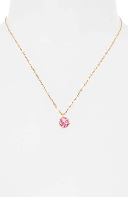Kate Spade New York Treasure Trove Mini Pendant Necklace In Gold