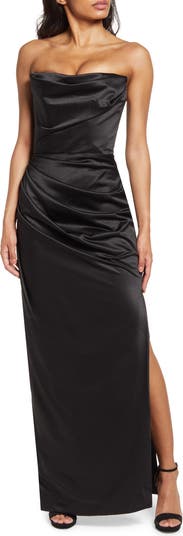 Violette Satin Mermaid Gown