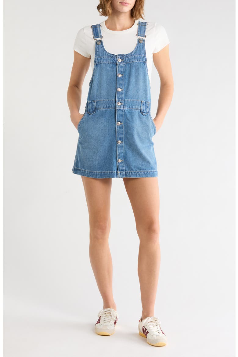 Edie Denim Skirtall, Main, color, NIMBUS