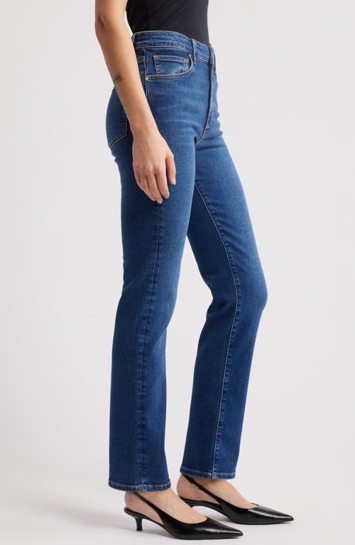 Frame The Pencil High Waist Slim Straight Leg Jeans In Femma