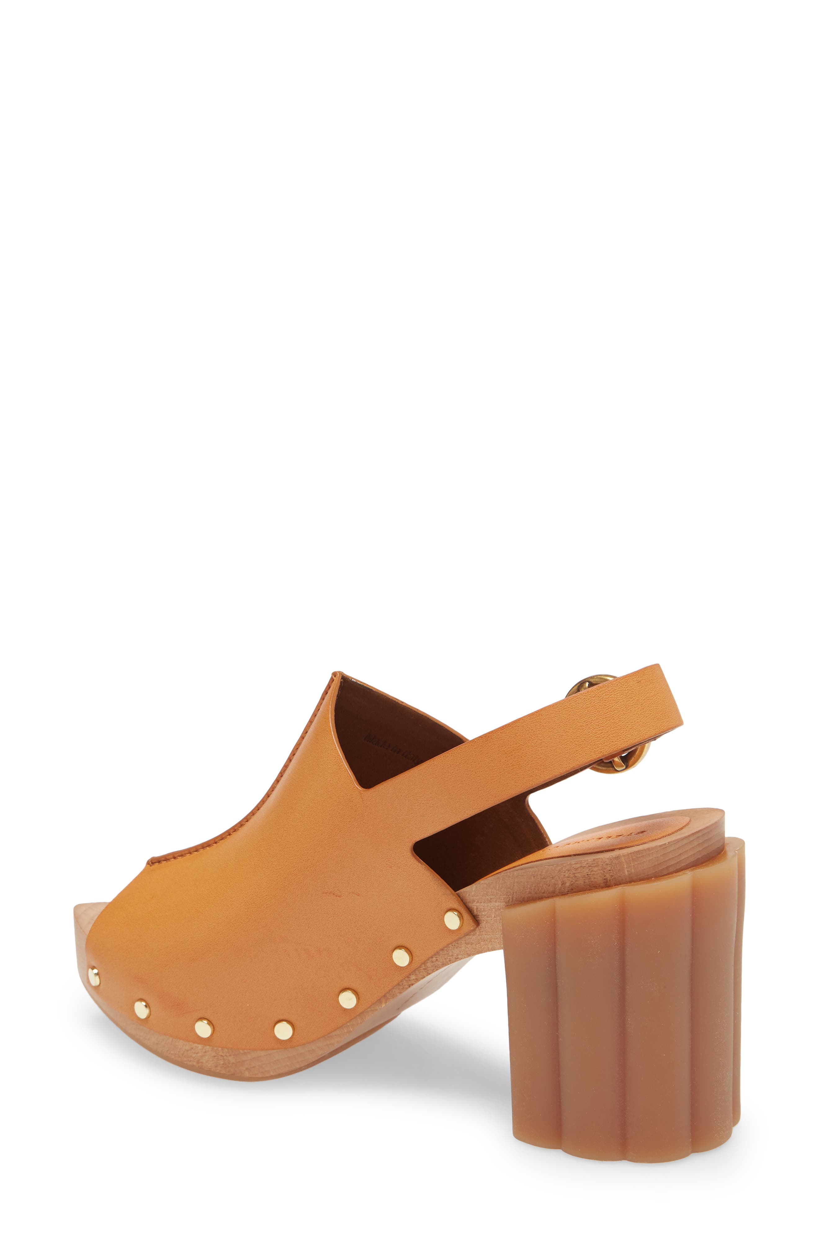 Stella McCartney Daisy Slingback Platform Sandal, Alternate, color, 