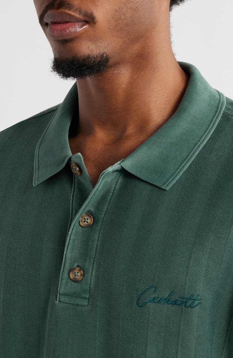 Carhartt Work In Progress Morrison Shadow Stripe Rugby Shirt, Alternate, color, 