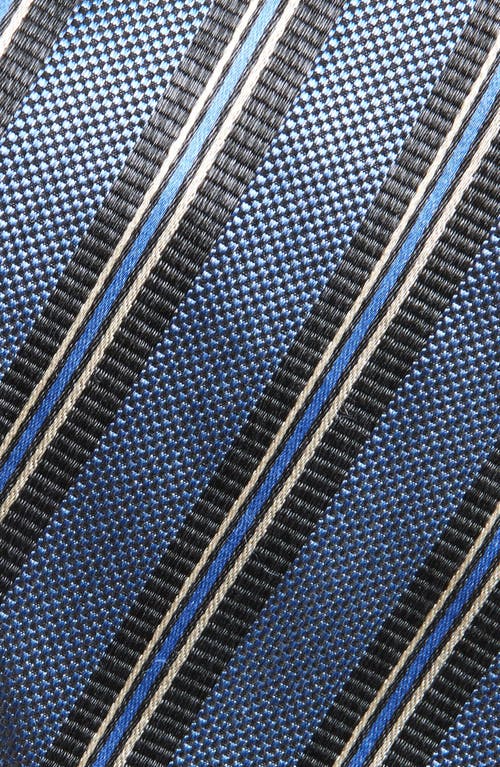 Nordstrom Stripe Silk Tie In Blue