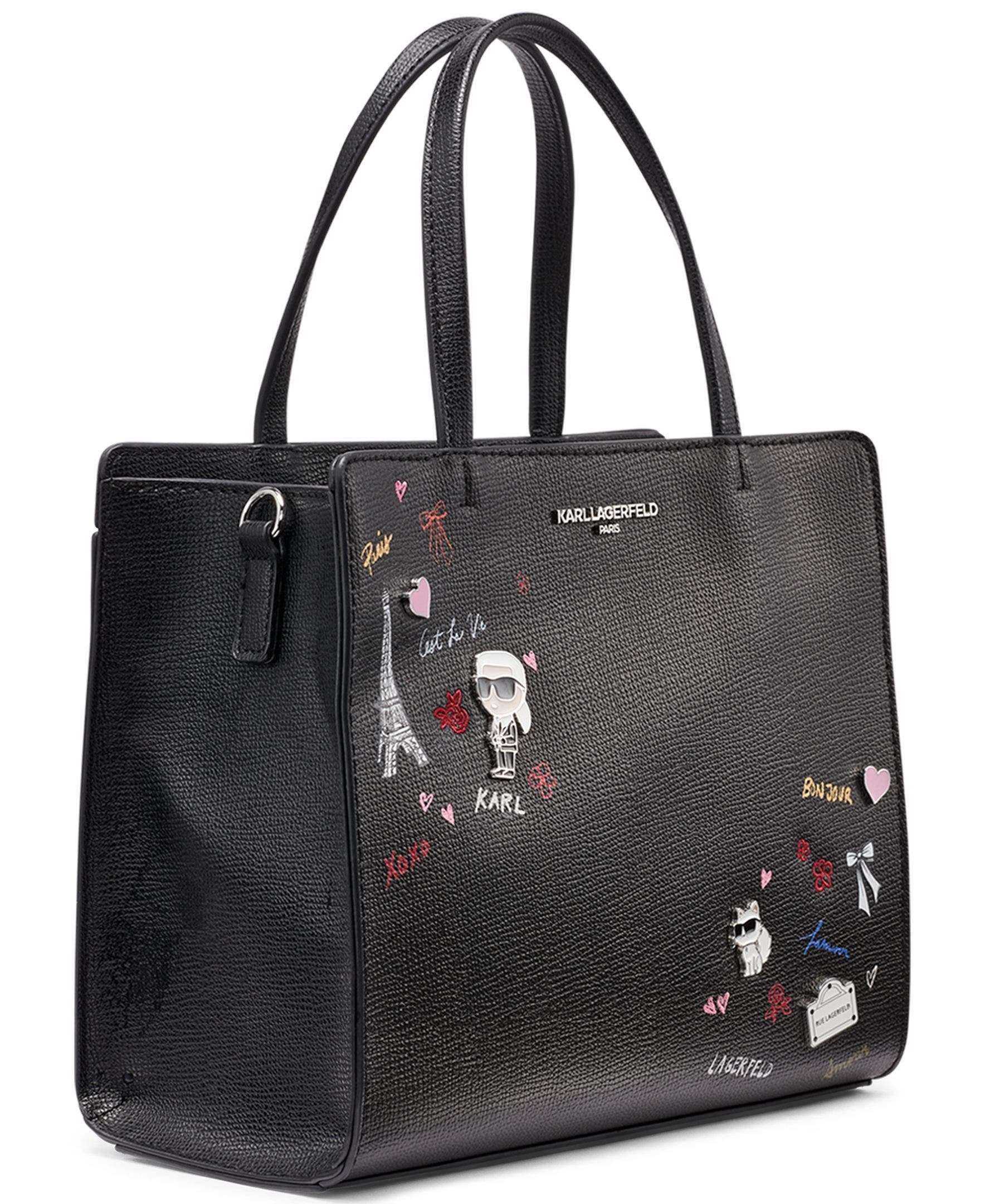Maybelle Satchel, Alternate, color, Black Multi