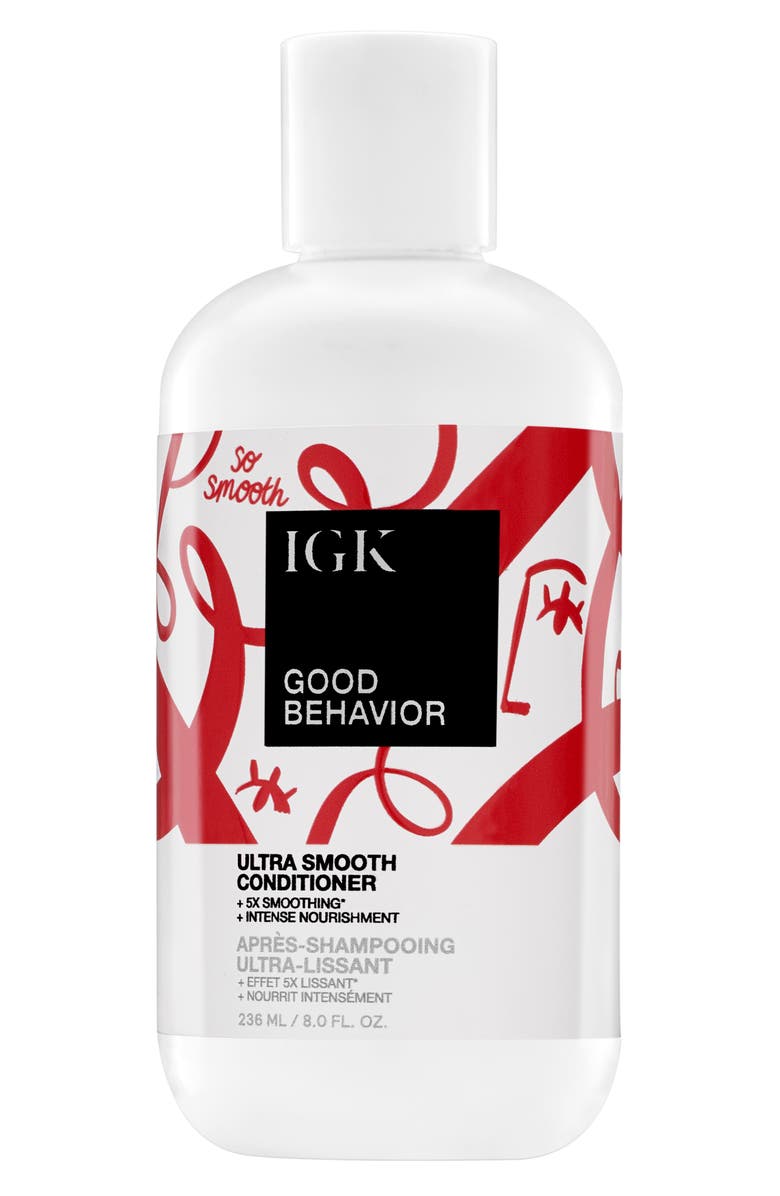 IGK Good Behavior Ultra Smooth Conditioner, Main, color,