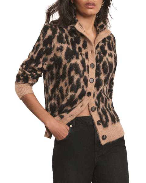 Fuzzy Texture Knit Cardigan