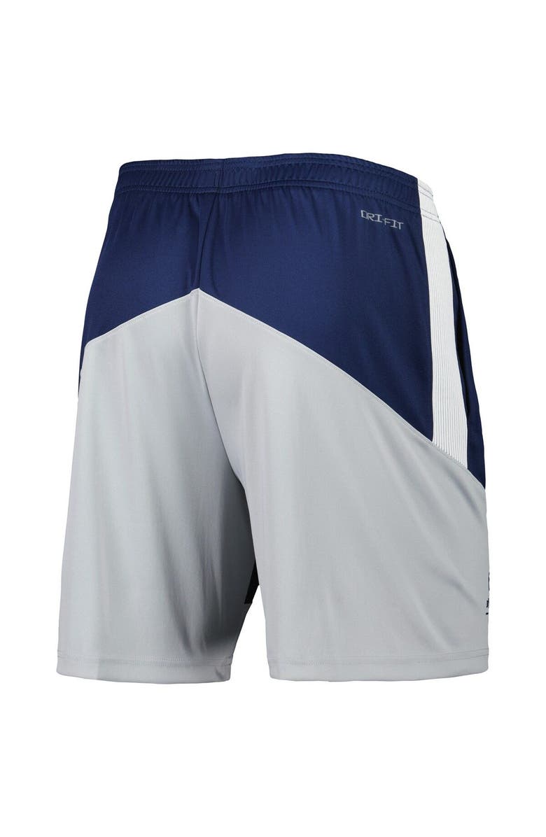 Nike Men's Nike Navy/Gray BYU Cougars Performance Player Shorts, Alternate, color, 