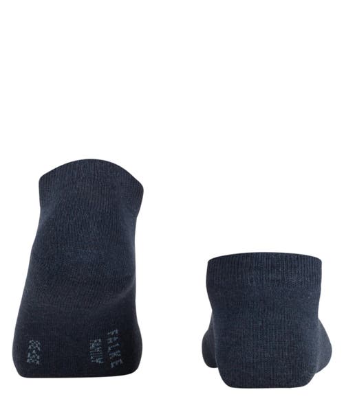 Falke Family Sustainable Cotton Sneaker Socks In Blue