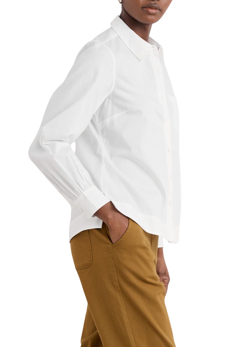 Seasalt Cornwall Isla Organic Cotton Shirt, Alternate, color, Salt