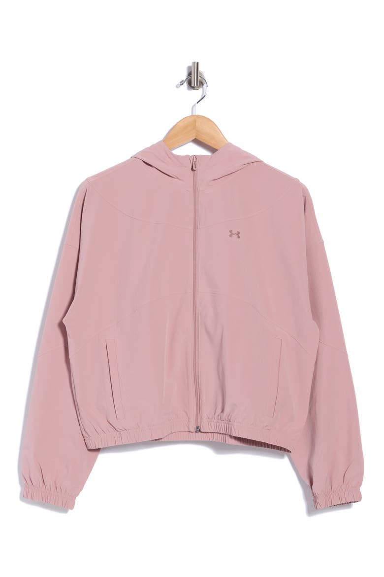 Rival Water Repellent Hooded Jacket, Alternate, color, TOURMALINE PINK