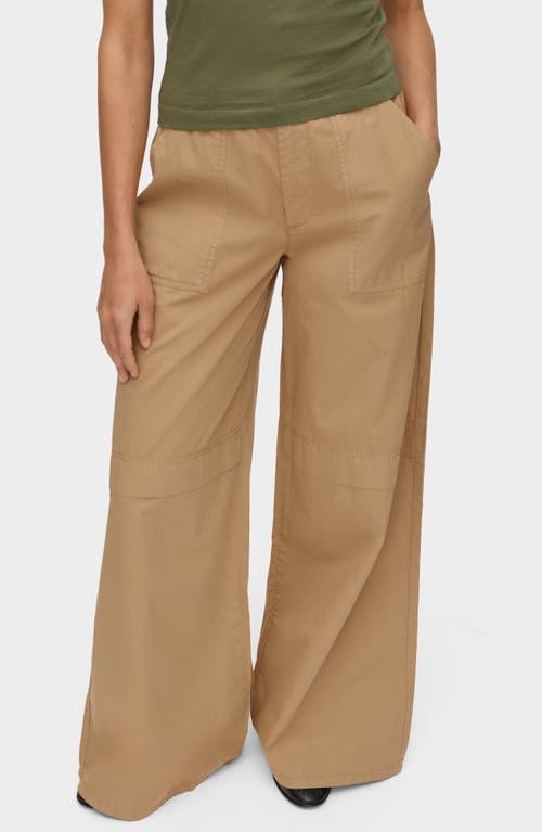 Aligne Aster Organic Cotton Pants In Brown