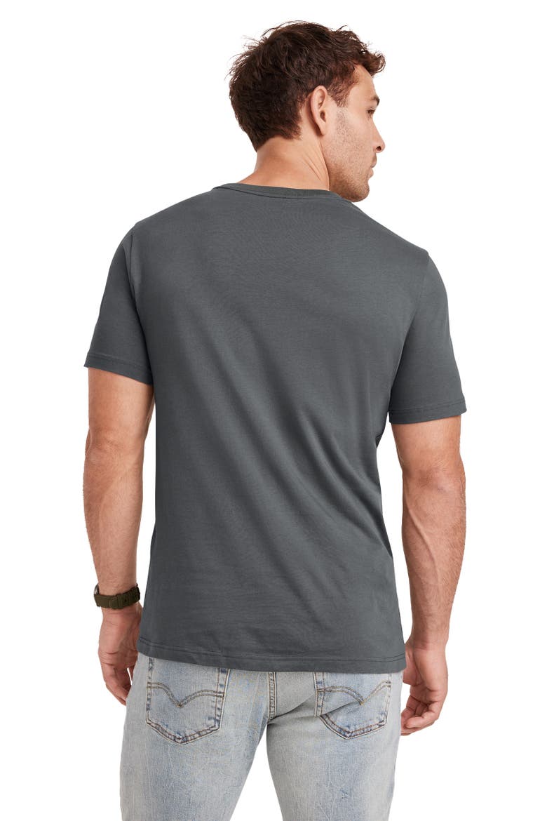 Mens Made2Fit Crew Neck T-Shirt, Alternate, color, Battleship Grey