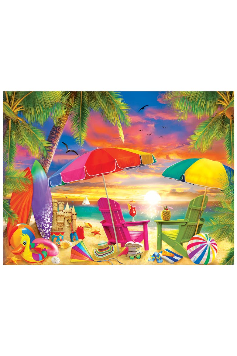 Seaside Afternoon 300 Piece Puzzle, Alternate, color, Multicolor