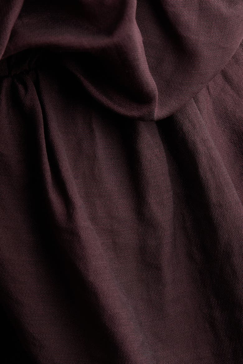 Asymmetric Strappy Dress, Alternate, color, Dark brown