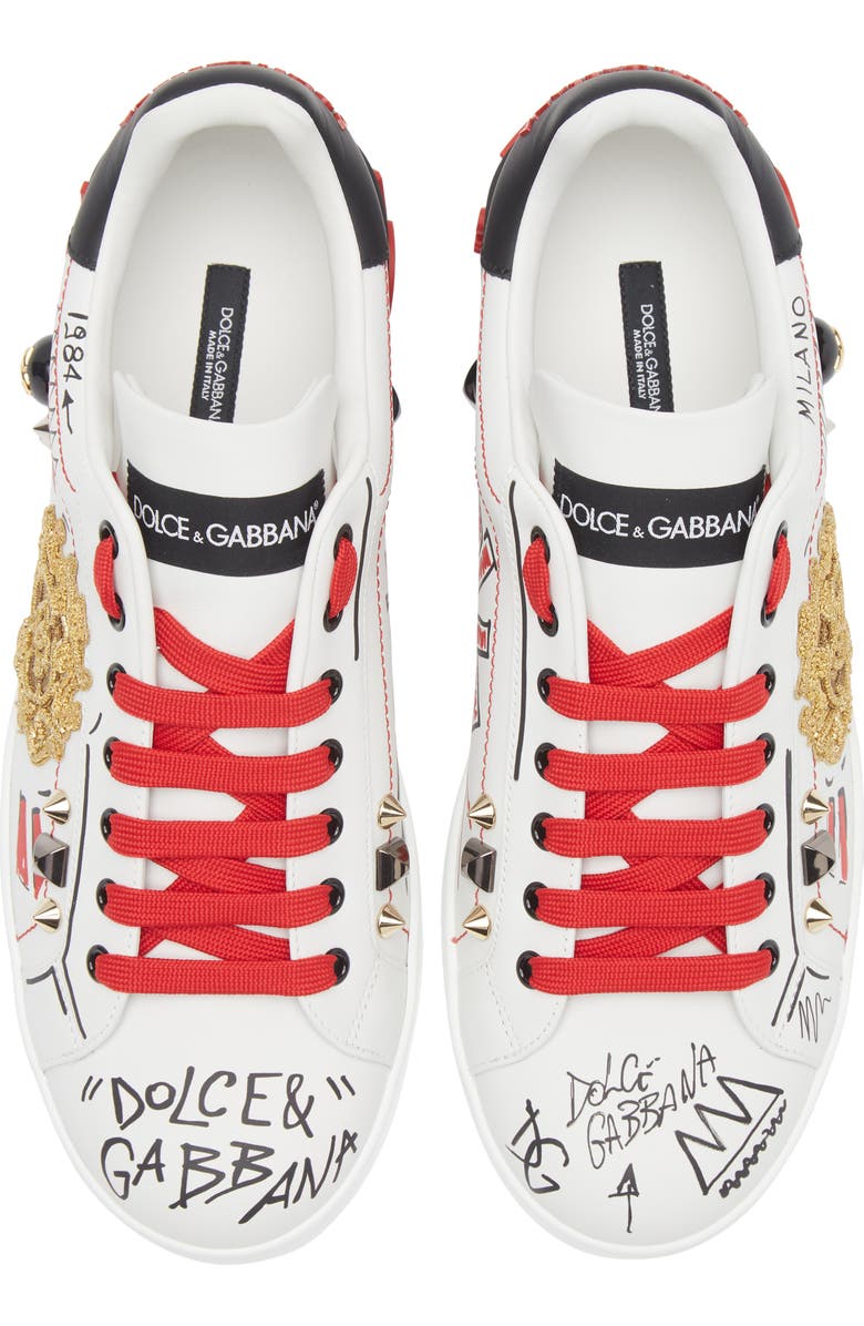 Dolce&Gabbana Portofino Sneaker, Alternate, color,