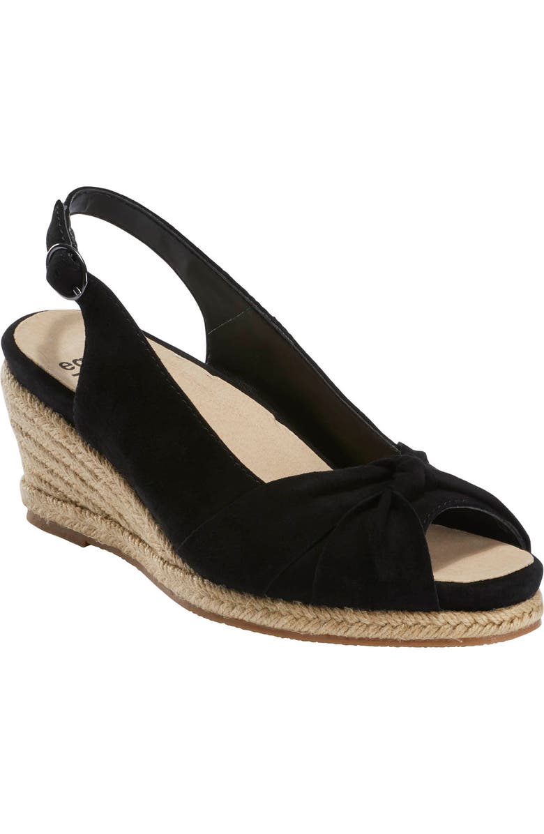 Earth<sup>®</sup> Thara Bermuda Peep Toe Wedge Sandal, Main, color,