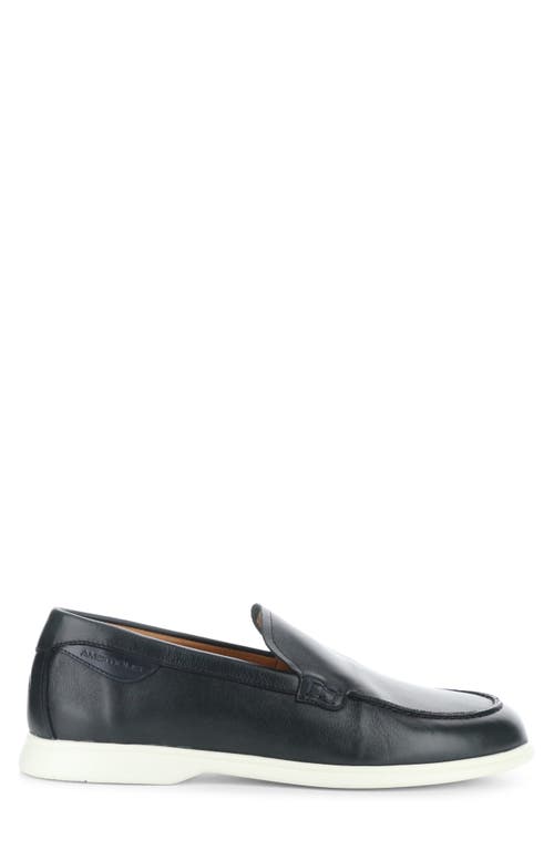 Ambitious Moc Toe Slip-on In Navy Leather
