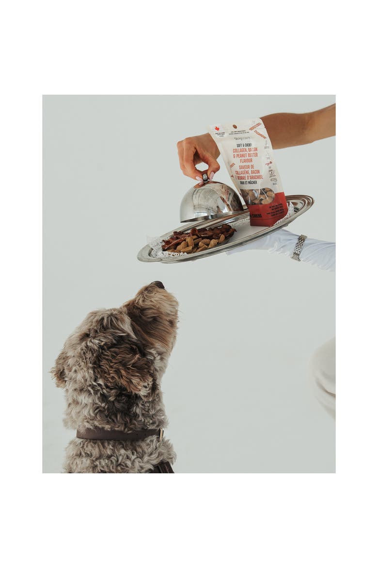 Soft & Chewy, Collagen, Bacon & Peanut Butter, 8oz, Dog Treats, Alternate, color, Multicolored