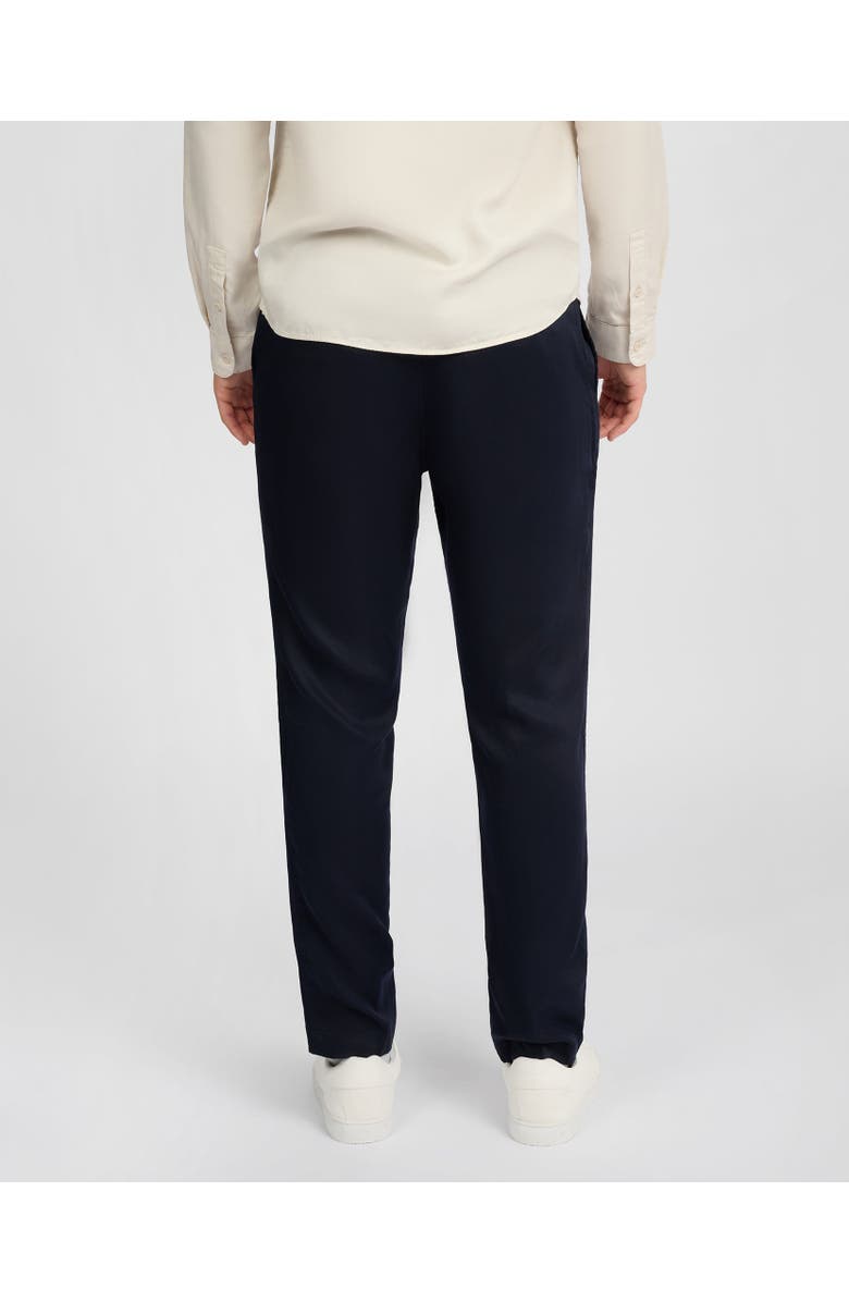 Onia Lyocell Tapered Trouser, Alternate, color, Midnight