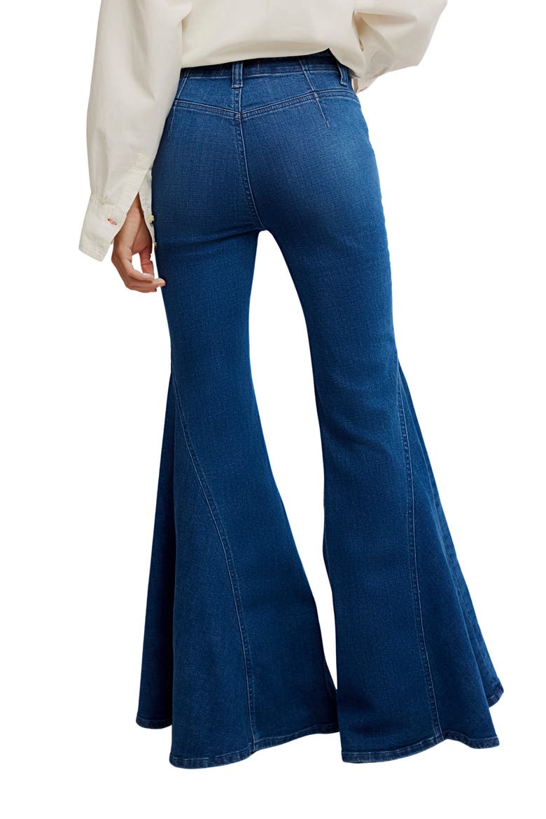 Marque Flare Jeans, Alternate, color, KORA