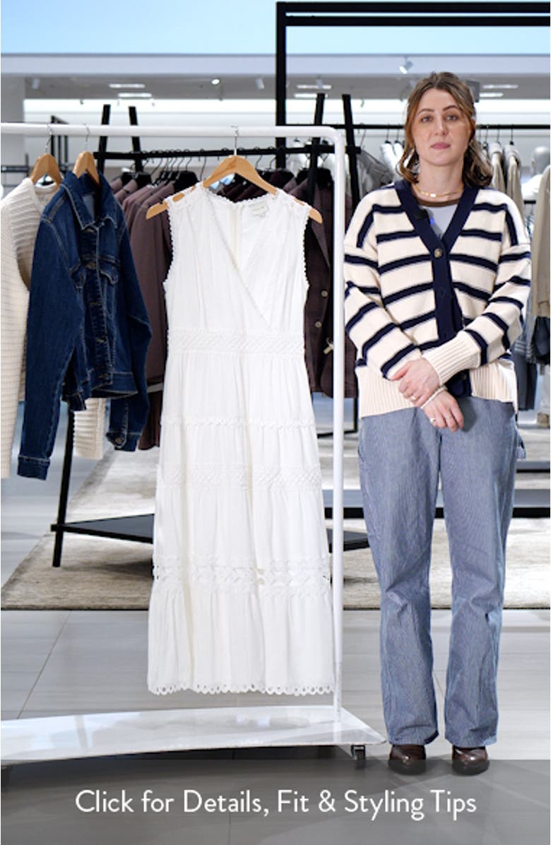 Roxy Lace Trim Maxi Dress, sales video thumbnail