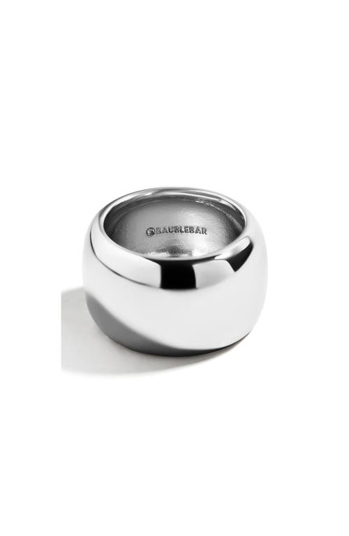 Baublebar Ari Band Ring In Silver