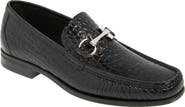FERRAGAMO Croc Embossed Loafer