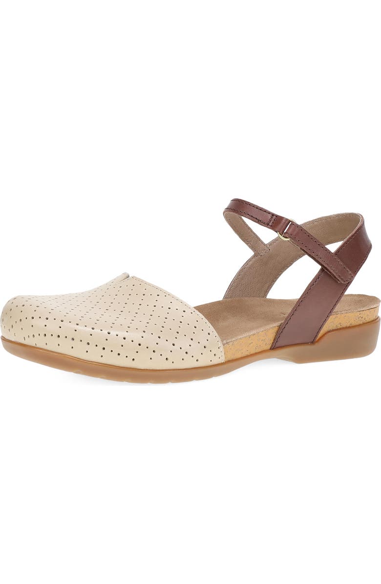 Dansko Rowan Flat, Alternate, color, Sand Perfect