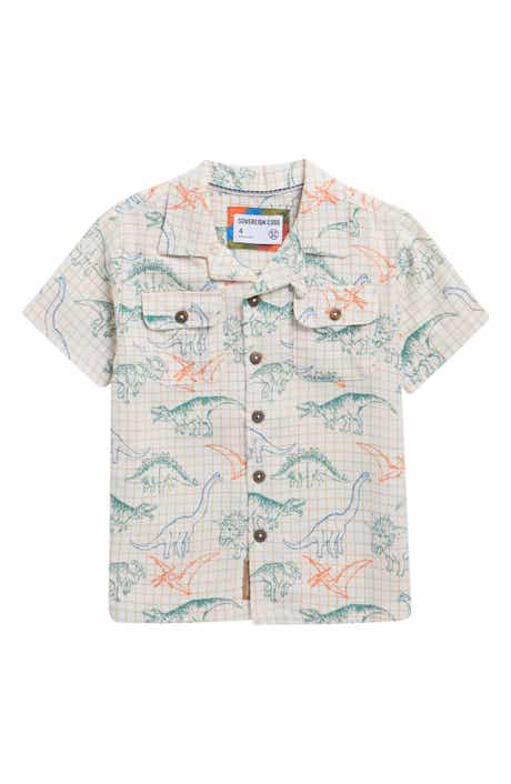Sovereign Code Kids' Intro Short Sleeve Cotton Camp Shirt