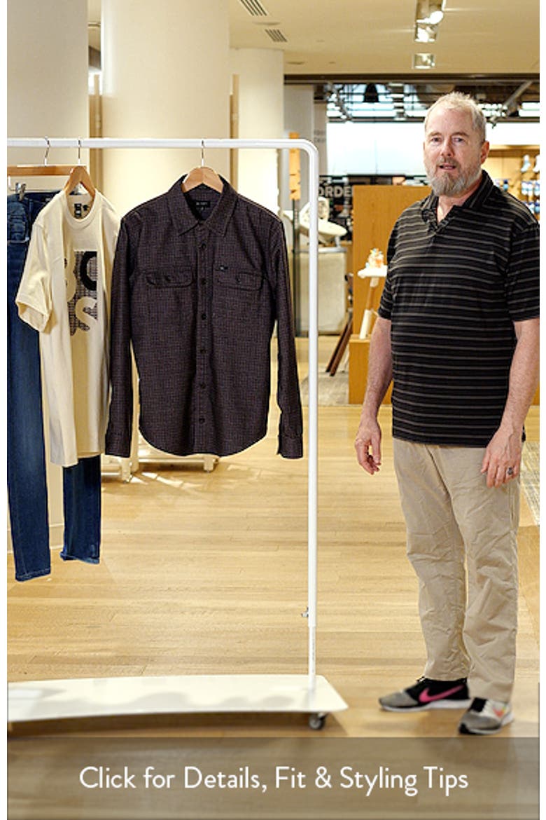 Wesley Relaxed Fit Utility Button-Up Shirt video