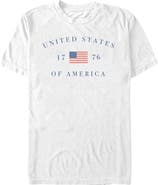 Lost Gods Men's Lost Gods United States of America 1776  Graphic T-Shirt