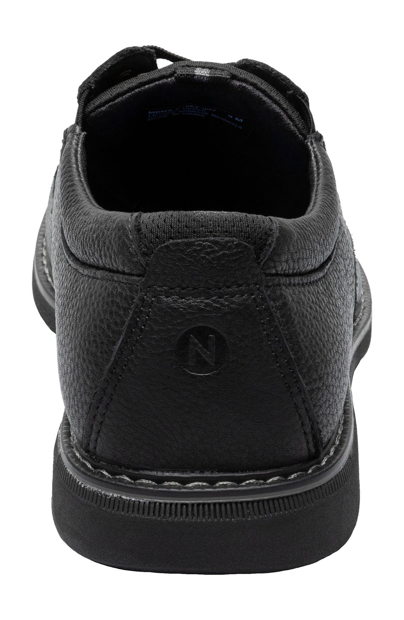 NUNN BUSH Otto Plain Toe Derby - Wide Width Available, Alternate, color, Black Tumble