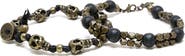 Mr. Ettika Ettika Men's Set of 2 Brass Bracelets