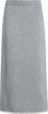 A.REN Chantal Whipstitch Midi Skirt