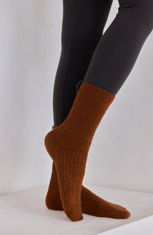 Arctic Fox & Co. Arctic Fox & Co The Cozy Socks In Brown