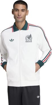 adidas Men's adidas White Mexico National Team 2026 Away Full-Zip Anthem Jacket