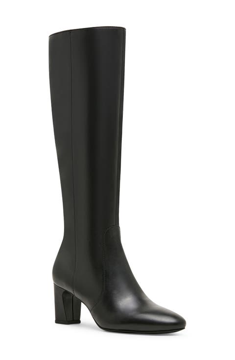 Mindy Knee High Leather Boot