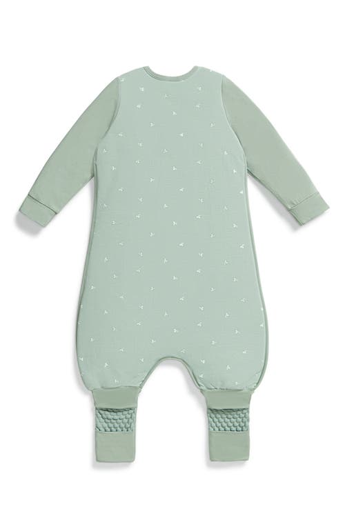 Love To Dream Long Sleeve 1.5 Tog Sleep Suit In Green