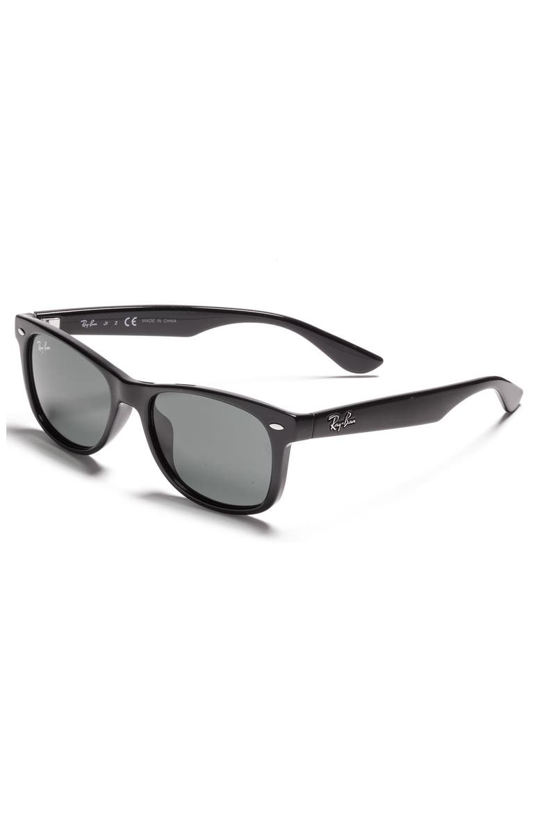 Wayfarer 47mm Sunglasses, Main, color, BLACK - BLACK