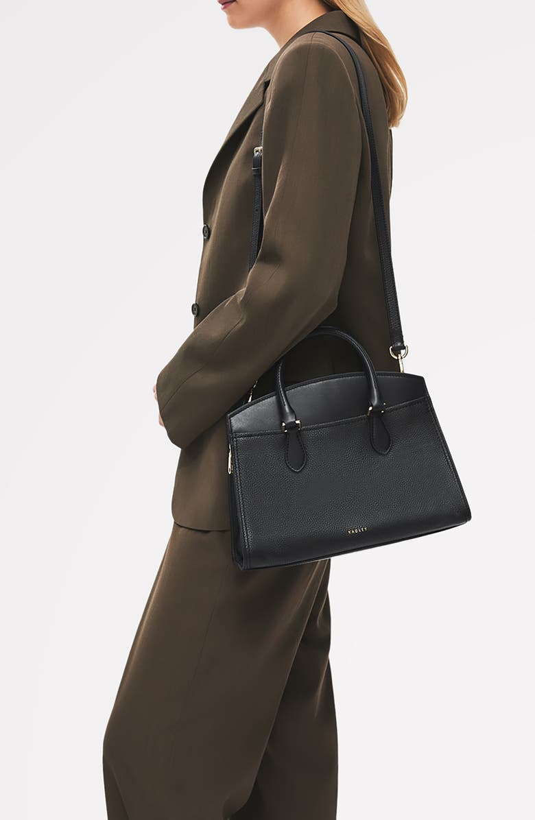 Radley Medium Portland Way Zip Tote Bag, Alternate, color, Black