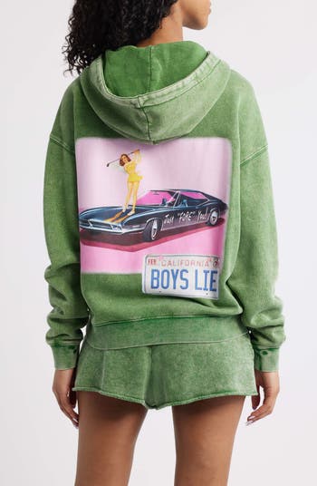 Just Fore You Racer Graphic Hoodie