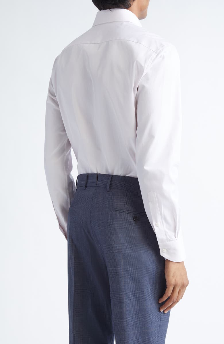 ZEGNA Centoventimila Falso Unito Button-Up Shirt, Alternate, color, Light Pink