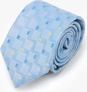 Knottery & Co Pinwheel Silk Jacquard Tie