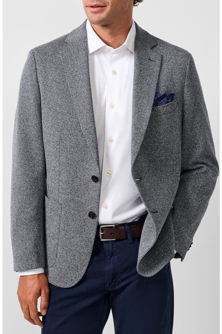 Jackson Donegal Knit Soft Coat, Alternate, color, DUSKY BLUE